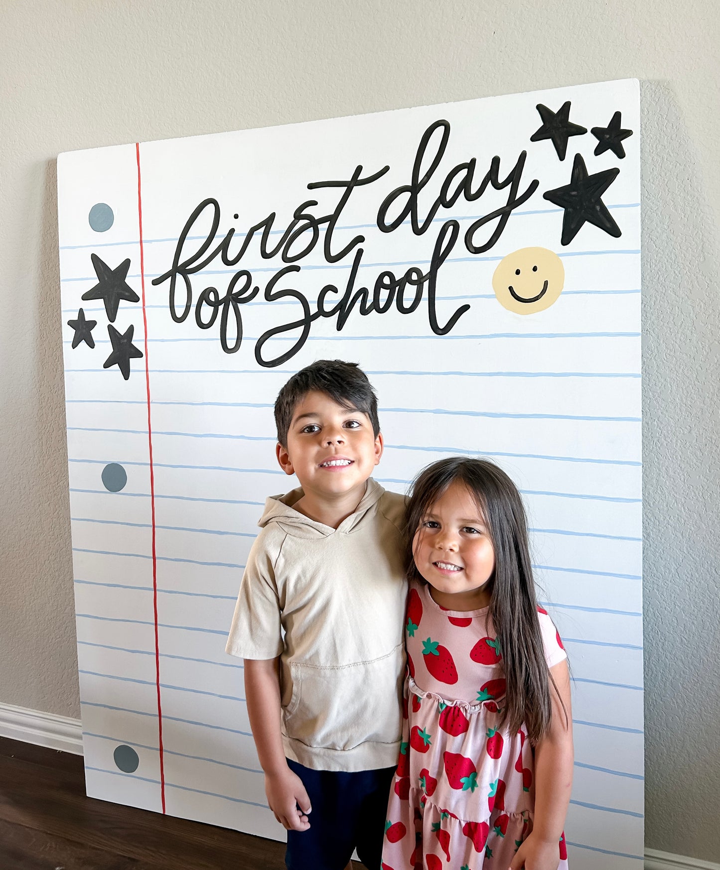 Notebook Paper Backdrop (PICKUP ONLY)